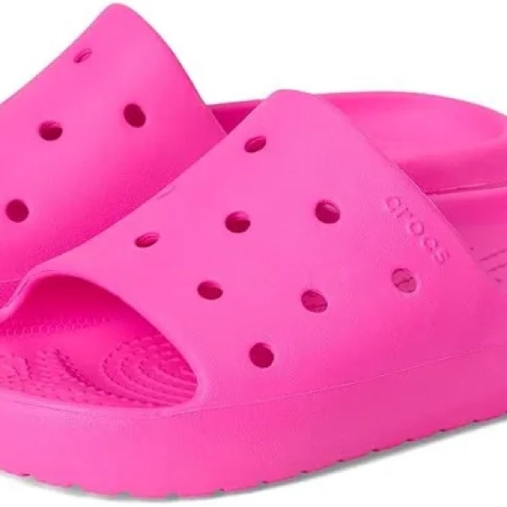 CROCS Classic Slide V2 in Bold Pink
